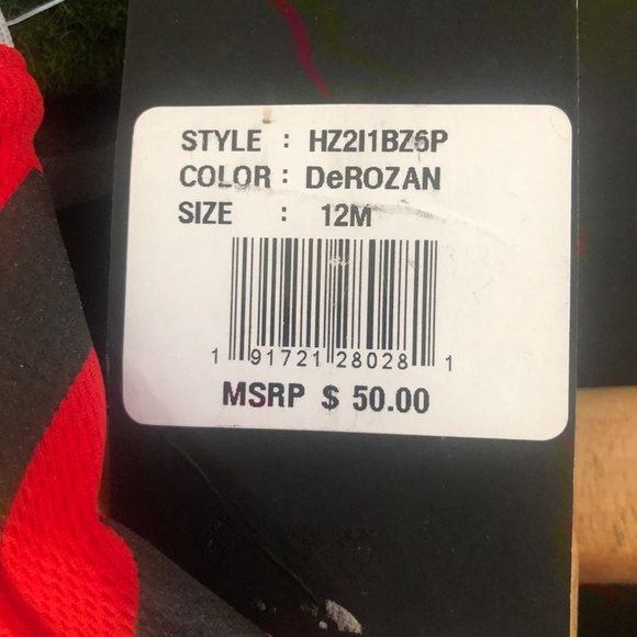 DeROZAN 12 month Jersey - Picture 2 of 3